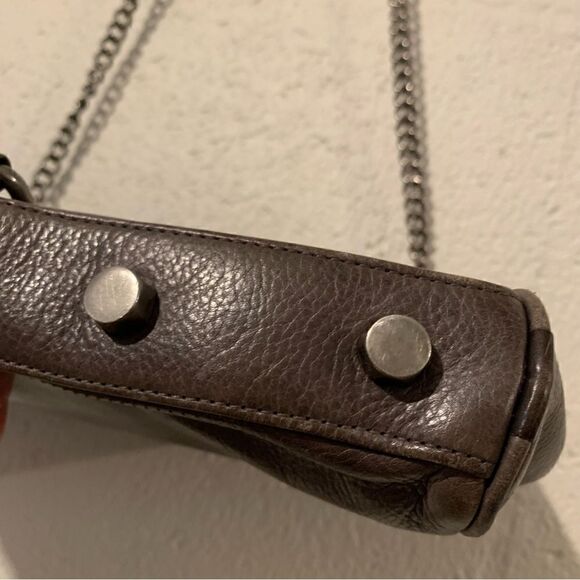 Rebecca Minkoff Gray Leather Crossbody - Picture 8 of 9